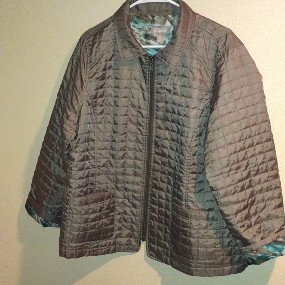 Chico's Jackets & Blazers - Chico’s Quilted Mid Length Lightweight Jacket 3/L